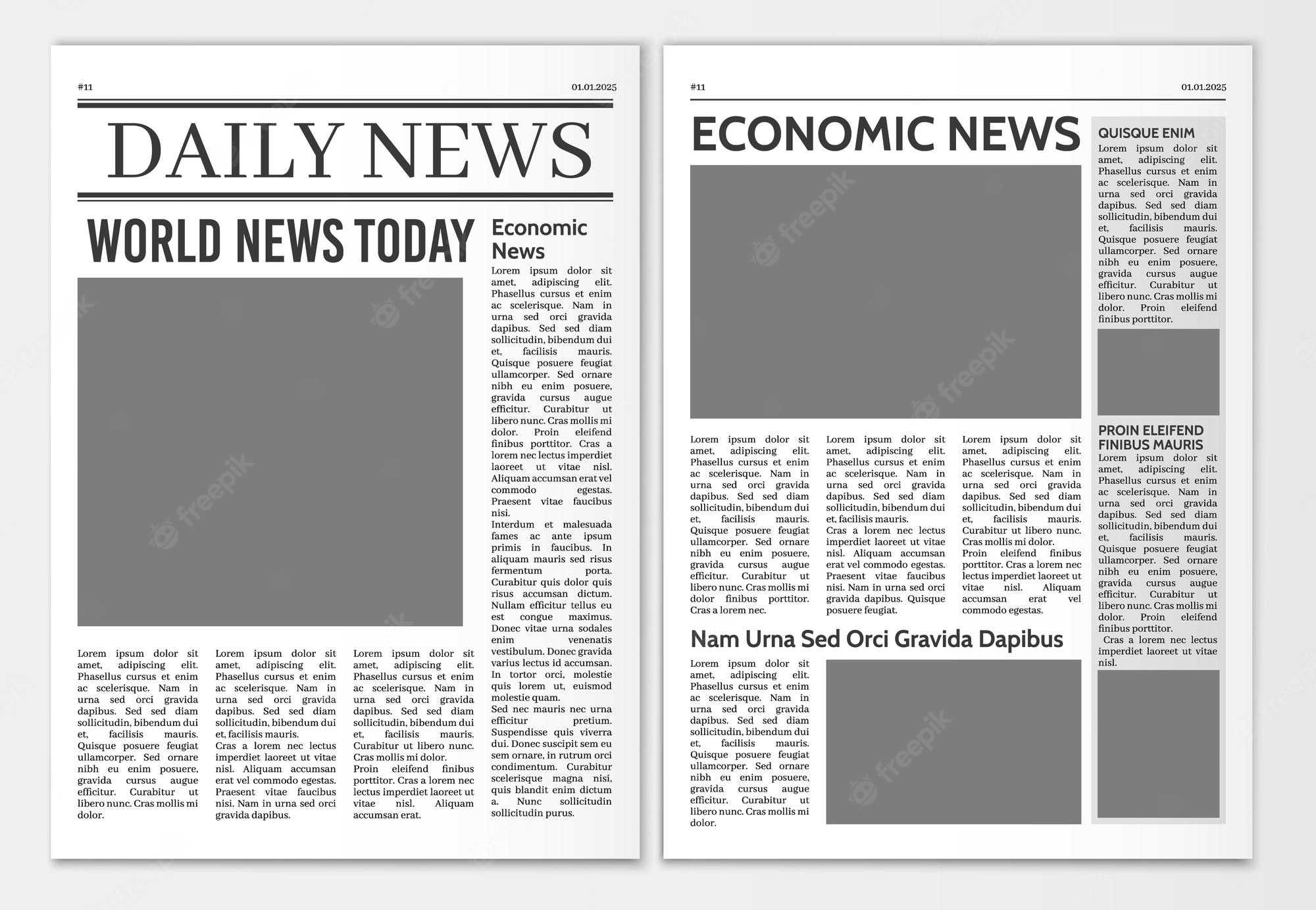 Old newspaper template Images  Free Vectors, Stock Photos & PSD Inside News Report Template