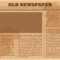 Old Newspaper Template Vector Art, Icons, And Graphics For Free  In Old Blank Newspaper Template