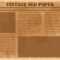 Old Vintage Newspaper 10 Vector Art At Vecteezy Inside Blank Old Newspaper Template