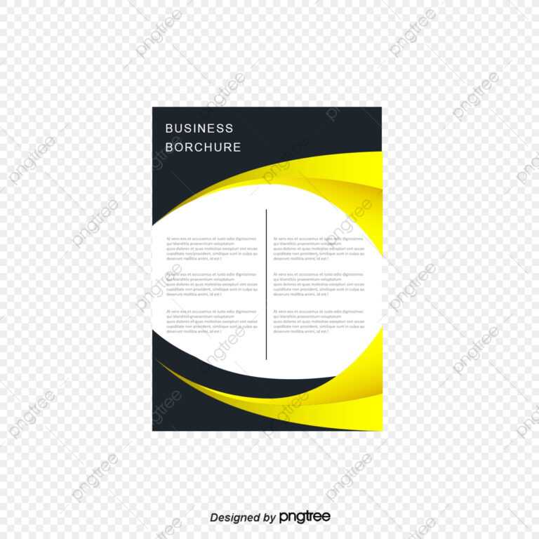 Two Page Fold Brochure Template Design Royalty Free Vector In One Sided Two Page Fold Brochure Template Design Royalty Free Vector In One Sided