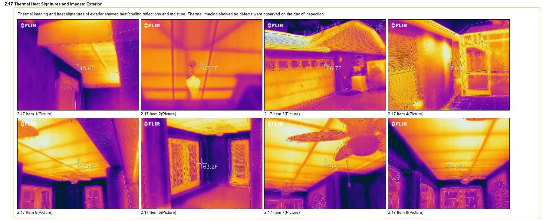 Orange Blossom Home Inspection LLC – Sample Reports – Home  For Thermal Imaging Report Template