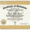 Ordained PASTOR Certificate – Custom Printed With Your Information  Intended For Certificate Of Ordination Template