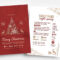Ornate Christmas Flyer Template – PSD, Ai & Vector – BrandPacks Within Christmas Brochure Templates Free