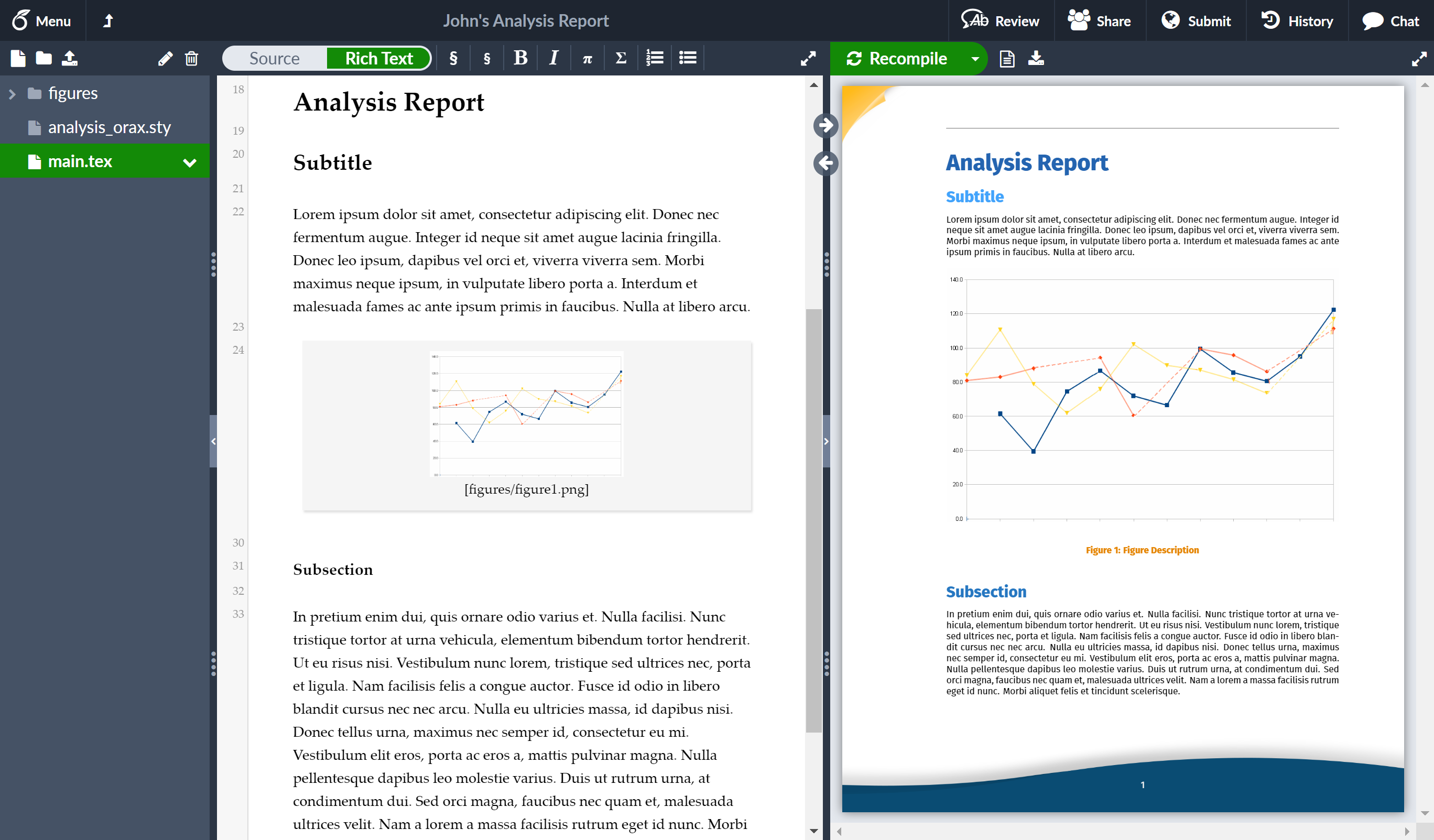 Overleaf Enterprise Is Perfect For Teams Who Create High Quality  Pertaining To Latex Template For Report