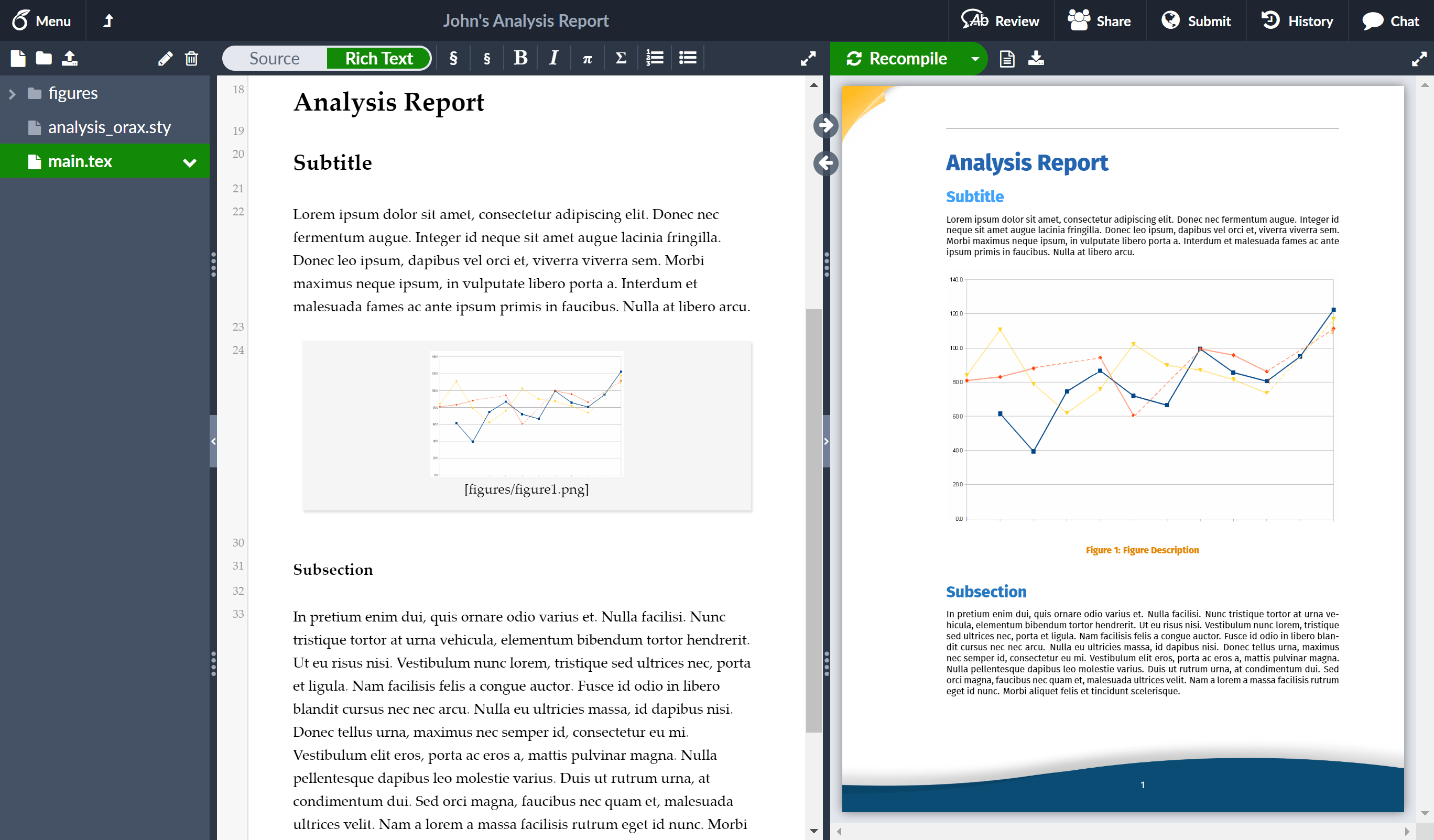 Overleaf Enterprise Is Perfect For Teams Who Create High Quality  Within Project Report Template Latex