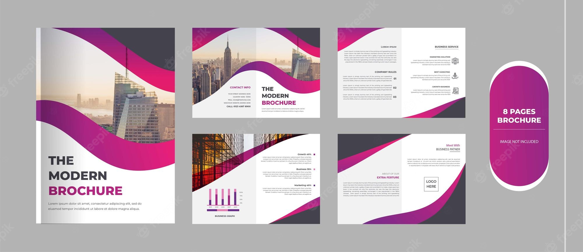 Page 10  10 fold brochure Images  Free Vectors, Stock Photos & PSD Pertaining To 2 Fold Brochure Template Free