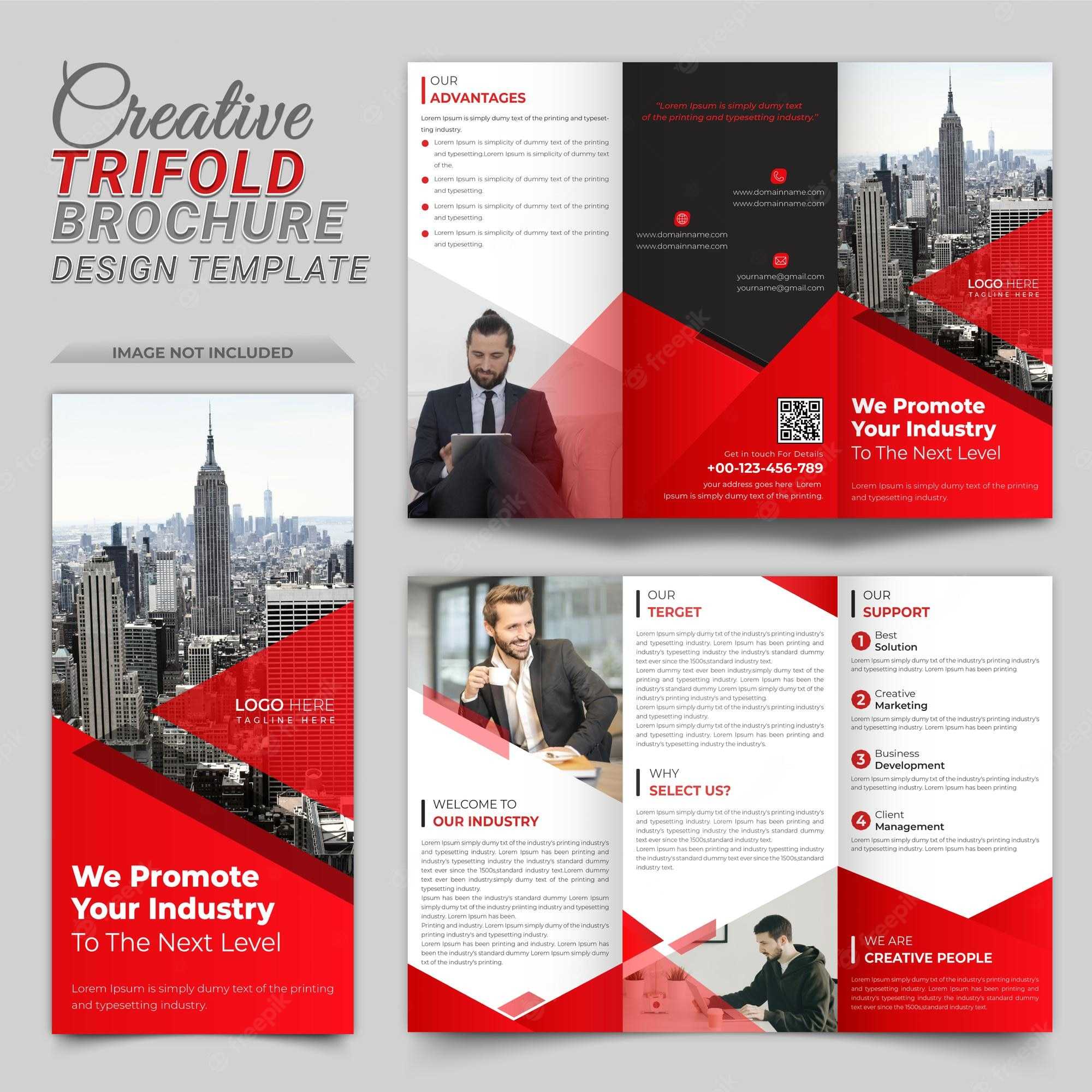 Page 10  Brochure template indesign Vectors & Illustrations for  Inside Tri Fold Brochure Template Indesign Free Download