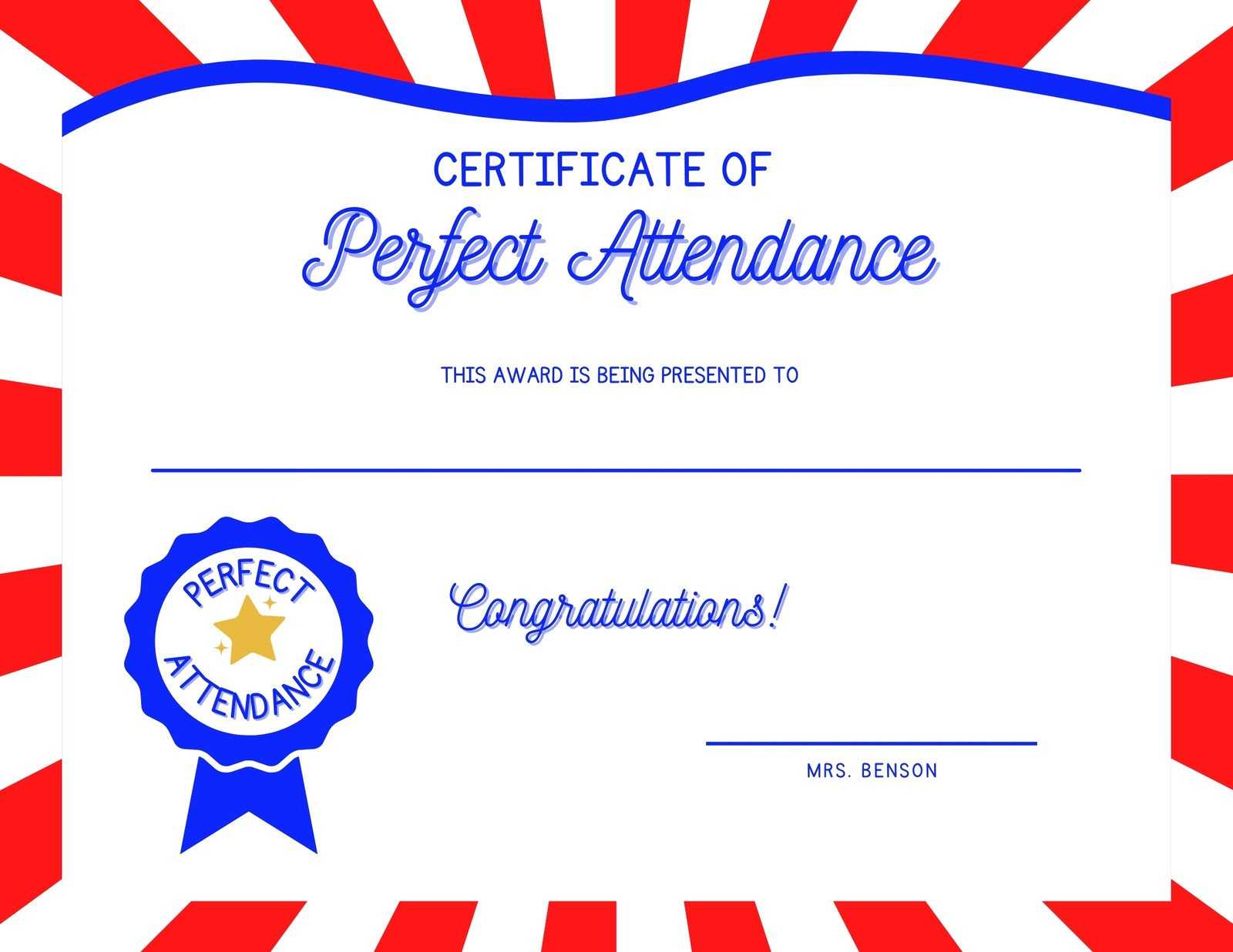 Page 10 - Free custom printable attendance certificate templates
