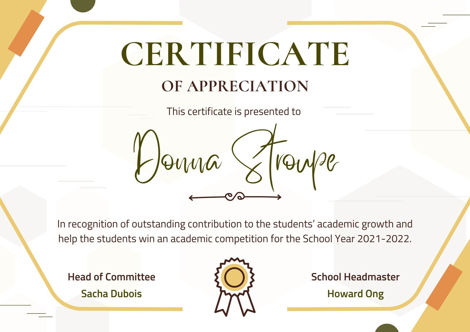 Page 10 – Free Custom Printable School Certificate Templates  Canva Within Student Of The Year Award Certificate Templates