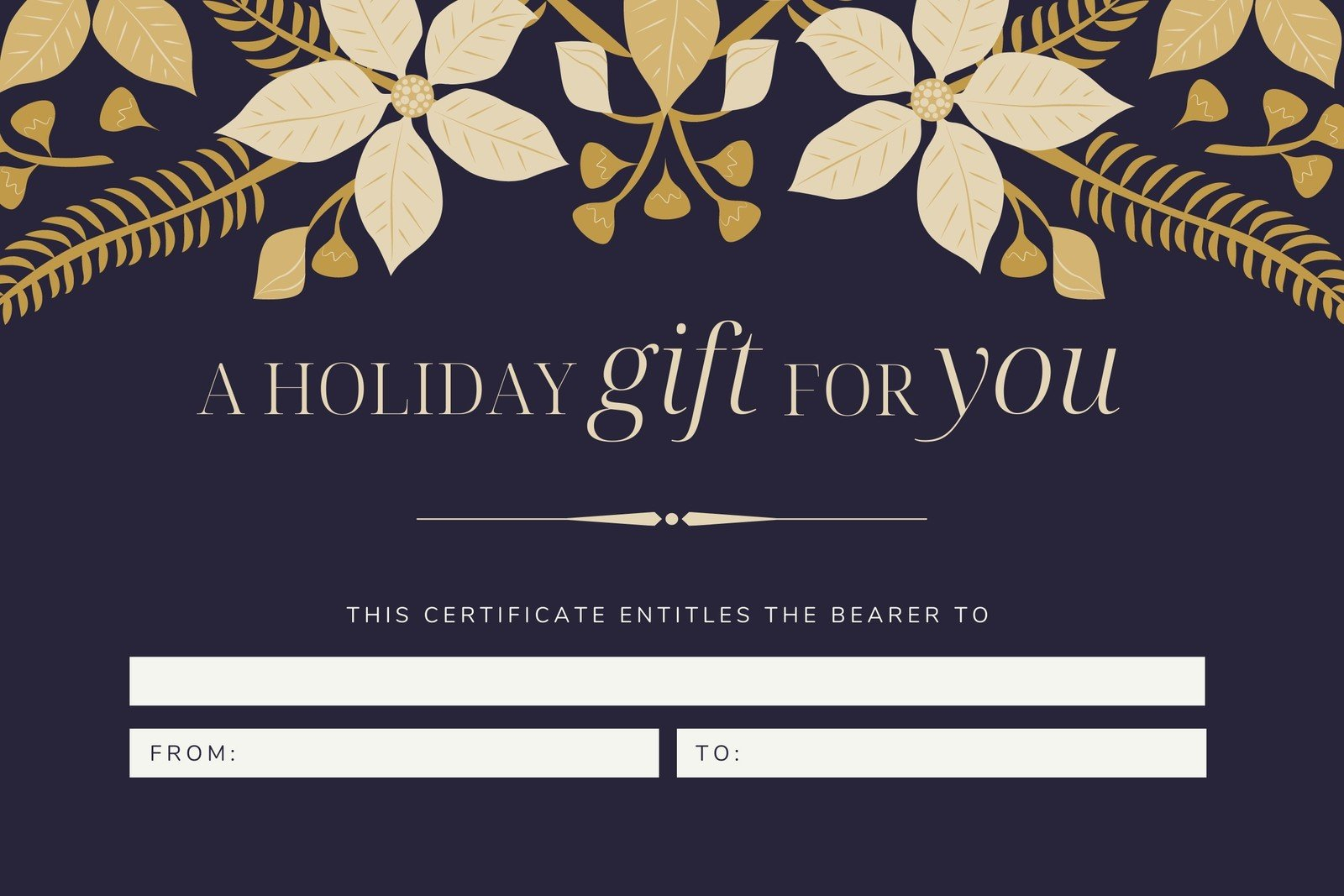 Page 10 – Free, Printable Custom Christmas Gift Certificate  Intended For This Entitles The Bearer To Template Certificate