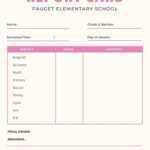 Page 10 – Free, Printable, Customizable Report Card Templates Canva Intended For Boyfriend Report Card Template
