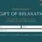 Page 10 – Free, Printable, Customizable Spa Gift Certificate For Spa Day Gift Certificate Template