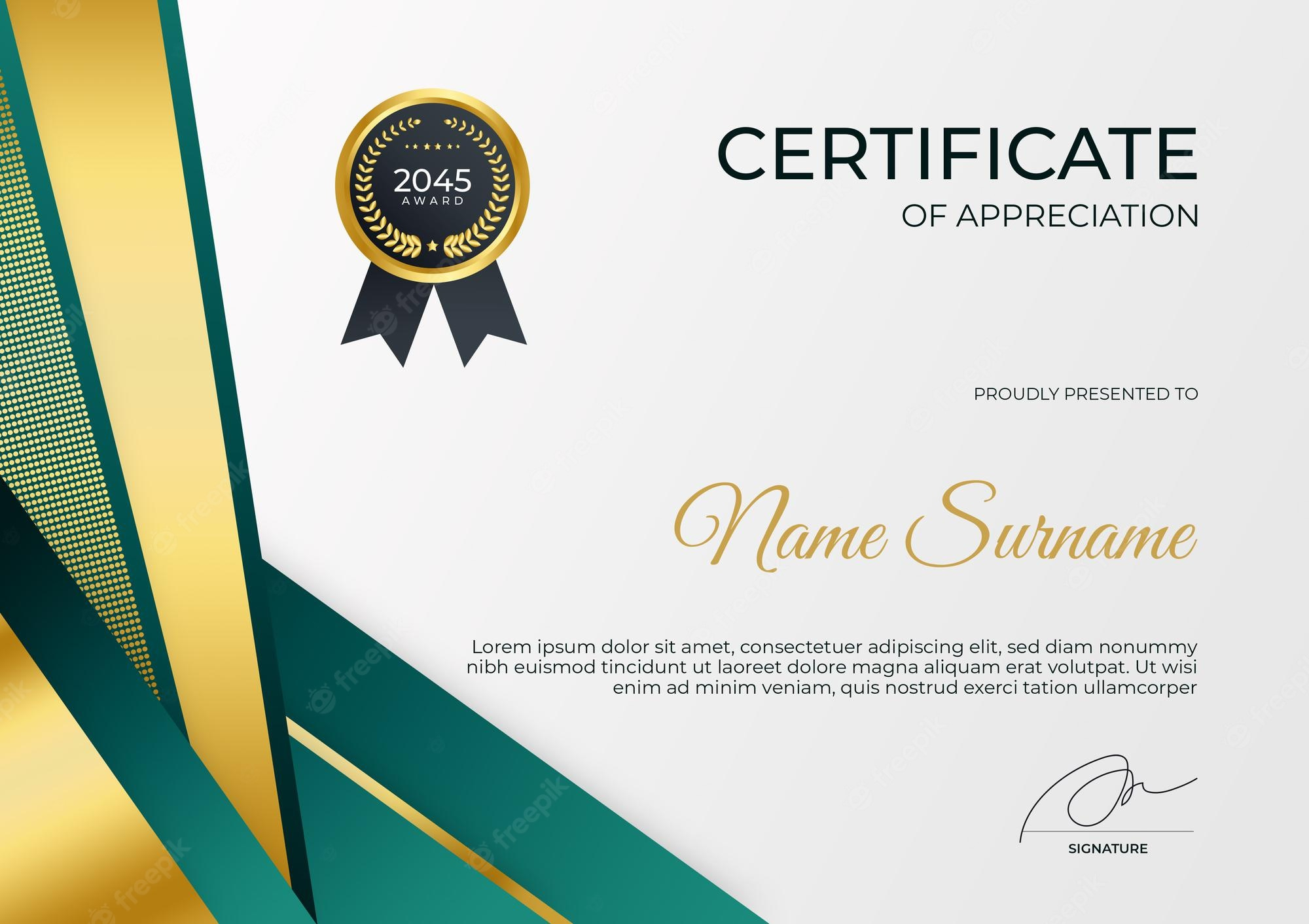 Page 10  Minimal Certificate PSD, 10+ High Quality Free PSD  With Borderless Certificate Templates