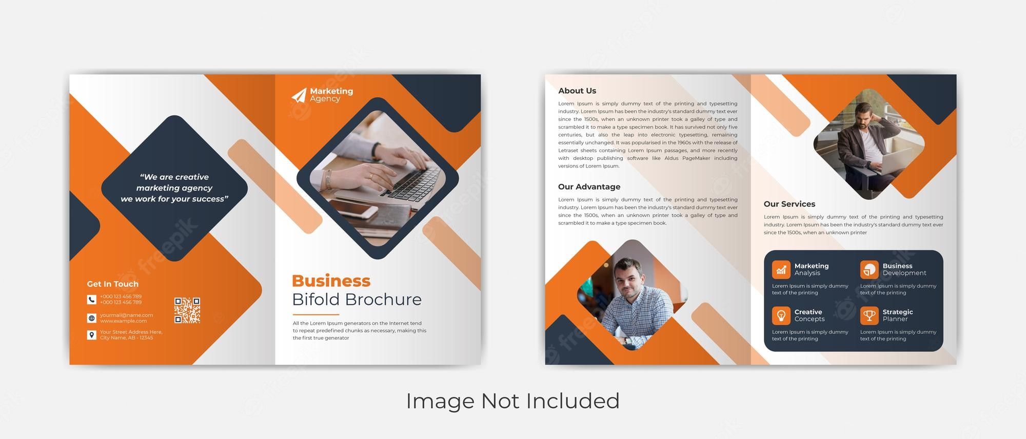 Page 10  One page brochure Images  Free Vectors, Stock Photos & PSD In One Page Brochure Template