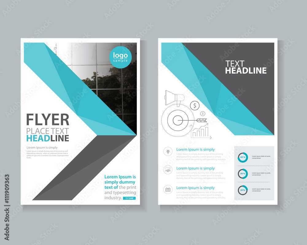 page brochure, flyer ,report Layout design template, and cover  For Cover Page For Report Template