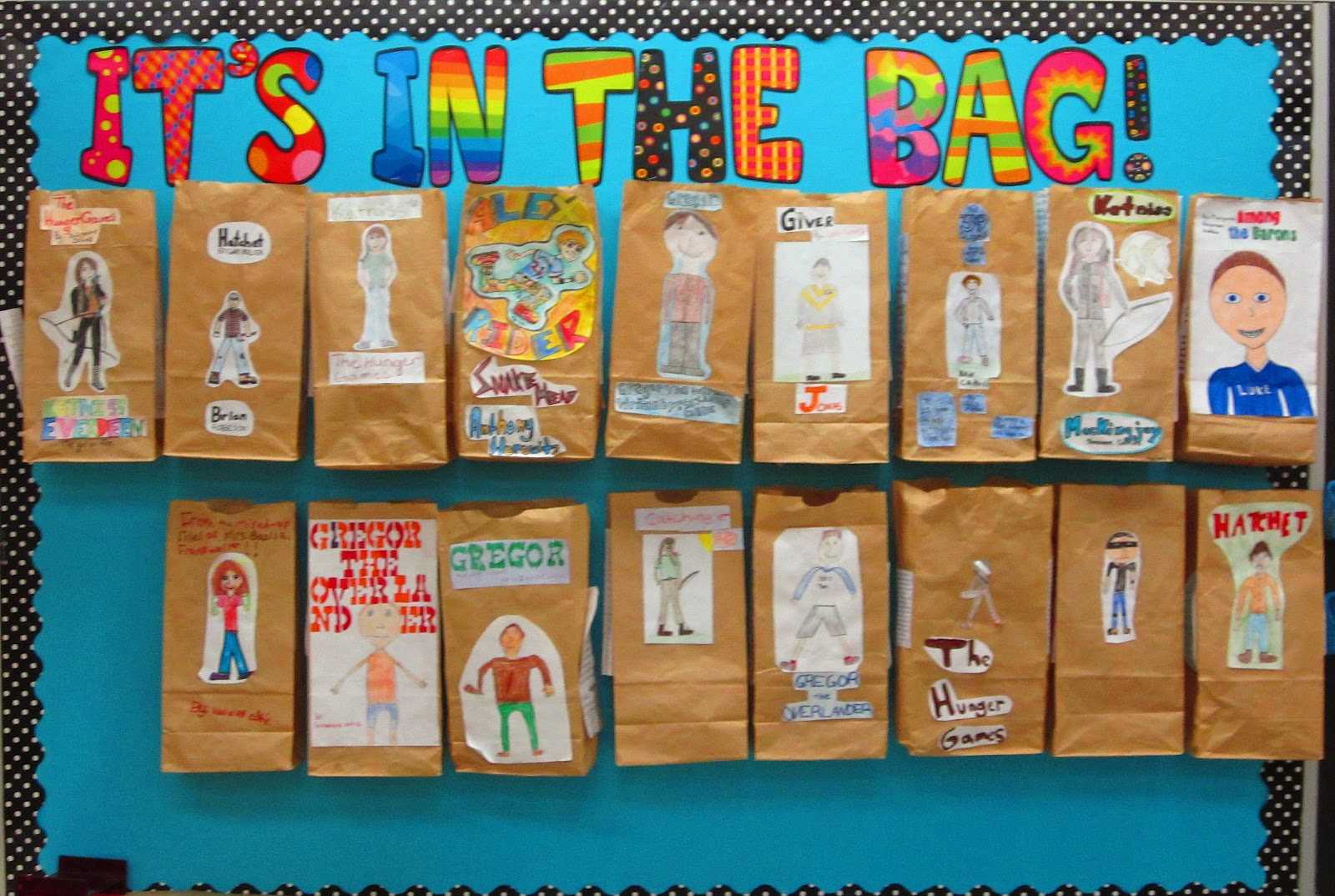 Paper Bag Characterization  RUNDE’S ROOM Intended For Paper Bag Book Report Template