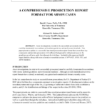 PDF) A Comprehensive Prosecution Report Format For Arson Cases Within Sample Fire Investigation Report Template