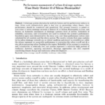 PDF) Performance Assessment Of Urban Drainage System (Case Study  With Drainage Report Template