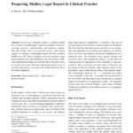 PDF) Preparing Medico Legal Report In Clinical Practice Intended For Medical Legal Report Template