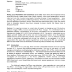 PDF) Structure And Structure Change Processes – Rapporteur Report For Rapporteur Report Template