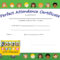 Perfect Attendance Recognition Certificates For Perfect Attendance Certificate Template