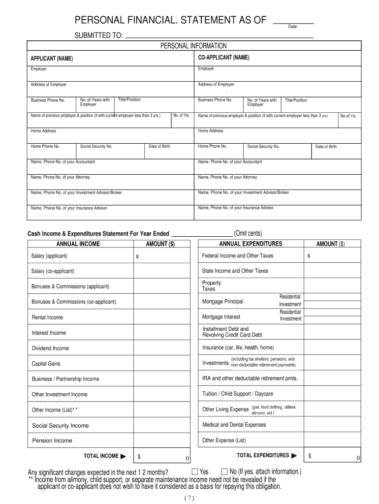 Phone Statement Financial: Fill Out & Sign Online  DocHub For Blank Personal Financial Statement Template