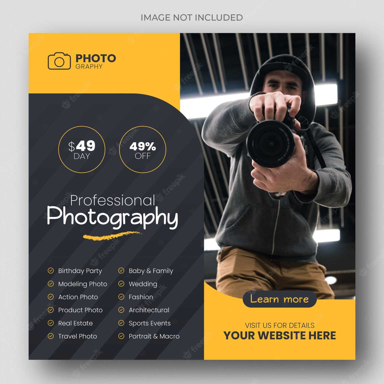 Photography Banner Template – Rebeccachulew.com