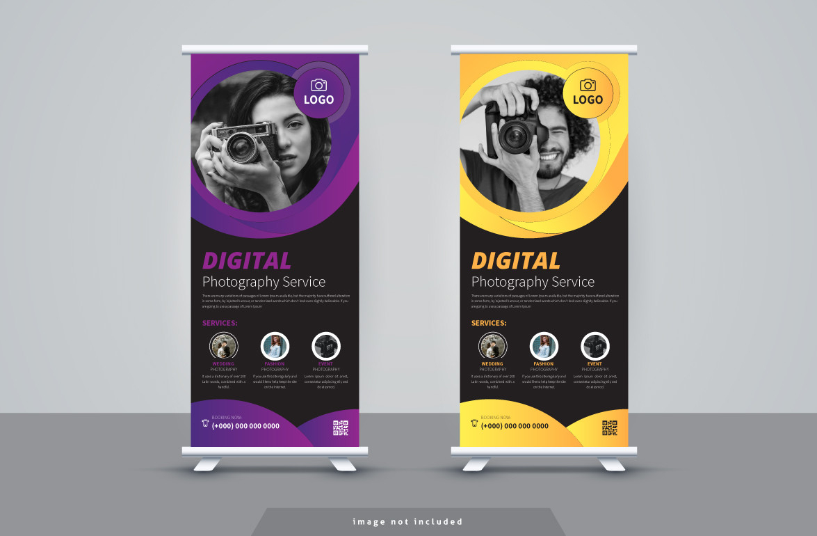 Photography Roll Up Banner Template Inside Photography Banner Template