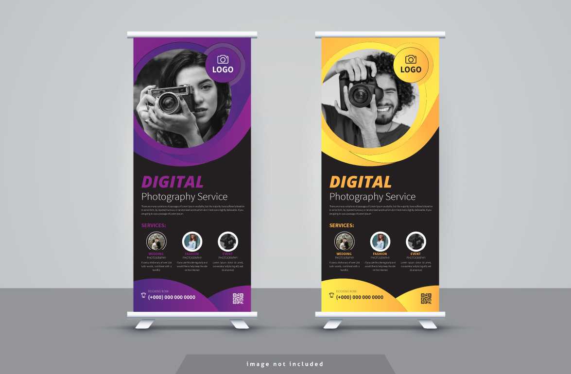 Photography Roll Up Banner Template Inside Photography Banner Template