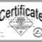 Pinewood Derby Certificates For Pinewood Derby Certificate Template