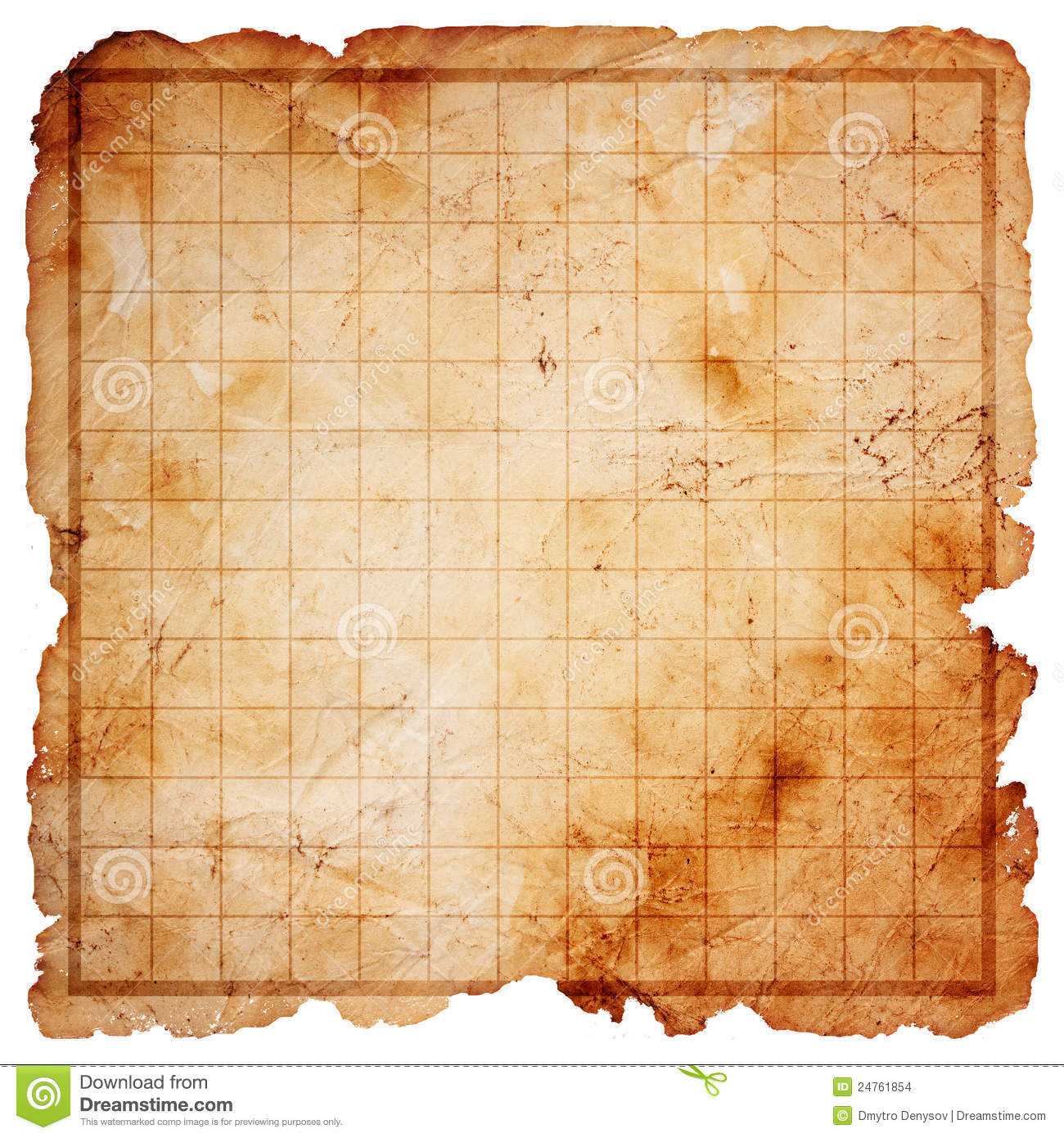 Pirate Blank Map Treasure Stock Illustrations – 10 Pirate Blank  Inside Blank Pirate Map Template