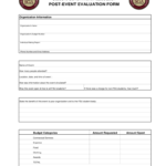 Post Event Evaluation Form – 10 Free Templates In PDF, Word, Excel  Intended For Post Event Evaluation Report Template