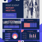 Post Event Report Meeting  Google Slides & PowerPoint Template With After Event Report Template