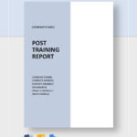 Post Training Report Template – Google Docs, Word  Template