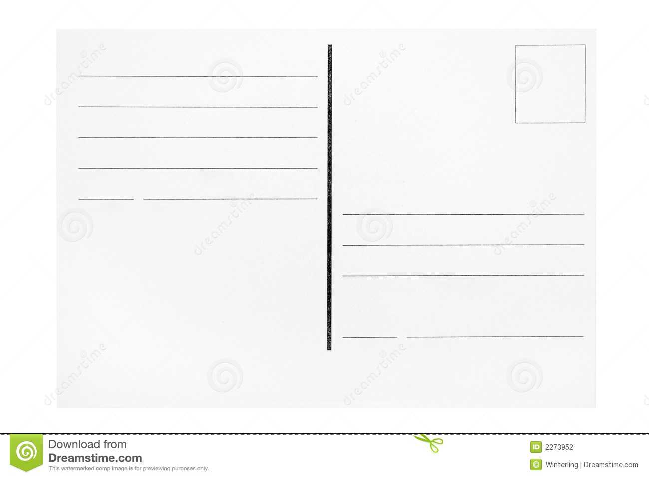 Postcard Template stock photo Postcard Template stock photo