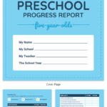 Pre K Progress Report Regarding Preschool Progress Report Template