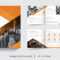 Premium Vector  10 Page Creative Modern Corporate Square Trifold  For 6 Panel Brochure Template