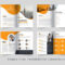 Premium Vector  Brochure Template Design And Minimal Business  Intended For Welcome Brochure Template