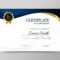 Premium Vector  Certificate of achievement template layout in