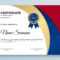 Premium Vector Certificate Template Blue And Gold