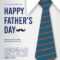 Premium Vector  Happy Father’s Day Poster Banner Template Within Tie Banner Template