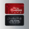 Premium Vector  Merry christmas gift card template