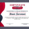 Premium Vector  Modern Certificate Of Participation Template Throughout Free Templates For Certificates Of Participation