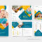 Premium Vector  Modern School Brochure Design Template For  Intended For School Brochure Design Templates