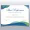 Premium Vector  Star Performer Certificate Template With Star Performer Certificate Templates