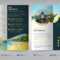 Premium Vector  Travel trifold brochure template