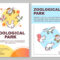 Premium Vector  Zoological Park Brochure Template Layout