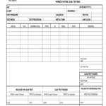 Pressure Test Form – Fill Online, Printable, Fillable, Blank  In Hydrostatic Pressure Test Report Template