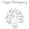 Print These Free Turkey Coloring Pages For The Kids Within Blank Turkey Template