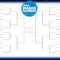 Printable 10 Team Bracket For The Second Round Of March Madness  Intended For Blank Ncaa Bracket Template